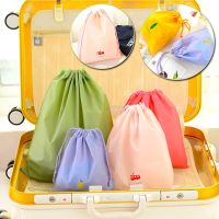 Waterproof Travel Drawstring Storage Bags Shoe Pocket Underwear Cosmetic Organizer Toiletry Bag Case Travel Clothes Packing