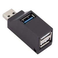 HANBONY 3พอร์ตเร็วอุปกรณ์เสริมสำหรับ PC ถ่ายโอนข้อมูล USB Converter เครื่องชาร์จต่อขยายฮับต่อพ่วง USB 3.0 Hub 3ฮับ Usb พอร์ตแท่นวางมือถือตัวแยก USB