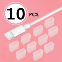 10Pcs Universal Dust Plug Protection Cap for Iphone Type C Micro USB Male Data Cable Charging Port Dust Protection Accessories Electrical Connectors