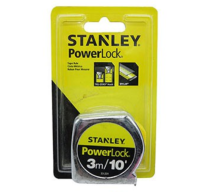 STANLEYอุปกรณ์วัดระยะเส้นตรง อุปกรณ์งานช่าง เครื่องมือช่าง อุปกรณ์เครื่องมือช่าง เครื่องมือ อุปกรณ์ช่าง ตลับเมตร 3 เมตร รุ่น 33-231 ความแม่นยำระดับ Class II แถบใบวัด 12.5 มม 3 เมตร พกพาสะดวก ทนทานสูง