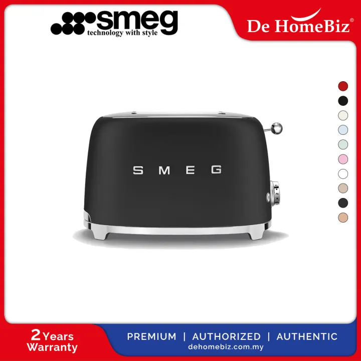 SMEG 50’s Retro Style TSF01 Matte Finish 2 Slice Bread Toaster ( Matte