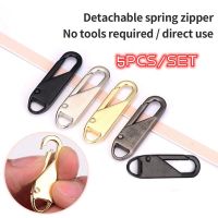 5PCS Convenient Zipper Buckle Detachable Zipper Puller Zipper Head Instant Tool free Zipper Repair Kits For Bag Luggage Clothes