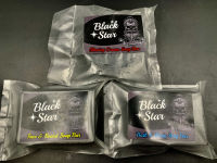 Whitebeard Black Star Premium Mens Soap Bar Set - Shave, Face &amp; Beard, Bath &amp; Shower