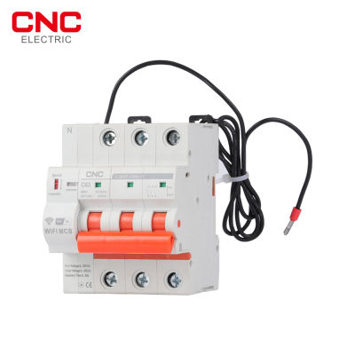 CNC DIN Rail Tuya WiFi Circuit Breaker TIMER รีโมทคอนล APP Smart Automatic Inligent interruptor WiFi downloadmcbs