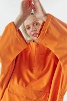 Waffle Poncho - Polar fleece soft shell fabric for heavy duty.