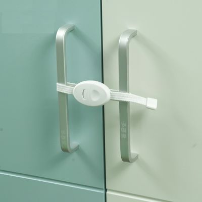 2Pcs/set Child Anti-pinch Safety Cabinet Door Lock Baby Kids Toddlers Infant Security Protection Cabinet Window Door Interlocks