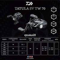 รอก DAIWA TATULA SV TW 70 รุ่นใหม่ล่าสุด2022 รับประกันบริษัทไดว่า