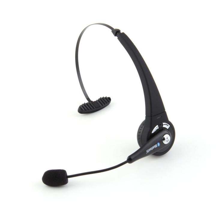 New Mono Wireless Bluetooth Headset Headphoones Noise Canceling With