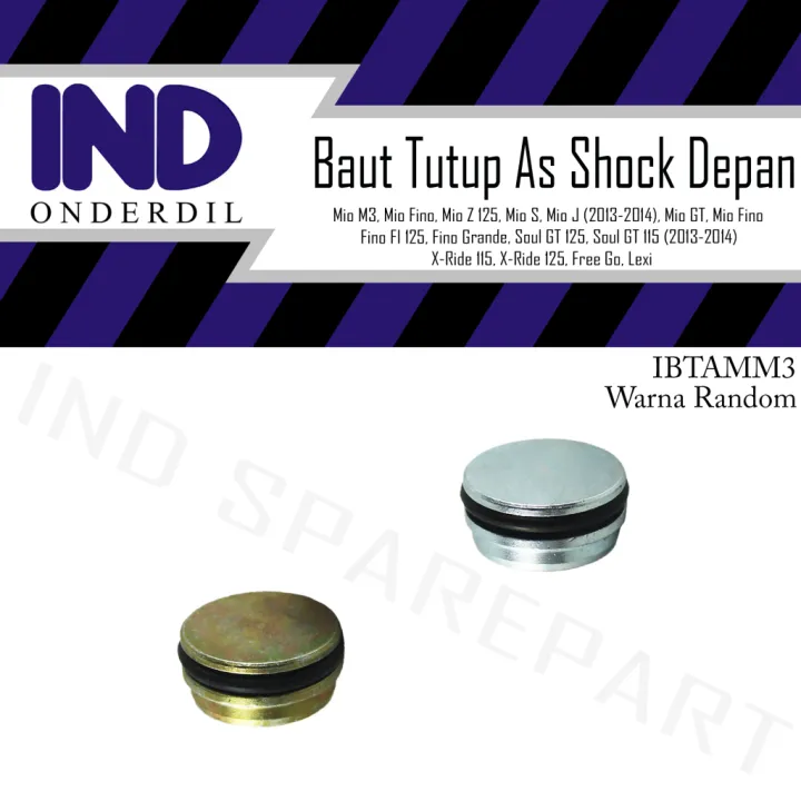 Baut Baud Oring Seal Tutup As Shock Shok Depan Fino Fi F Grande