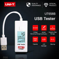 UNI-T ut658b เครื่องทดสอบ USB โทรศัพท์คอมพิวเตอร์ชาร์จแรงดันไฟฟ้าพลังงานในปัจจุบันจอภาพไฟหลังจอ LCD