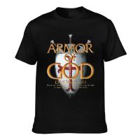 Top Quality Armor Of God Ephesians Bible Verse Religious Christian Creative Printed Cool Tshirt