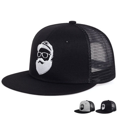 Summer Hip-hop Sunscreen Hat Men Mesh Breathable Baseball Cap Fashion Outdoor Sports Hats Trucker Hat Travel Caps Basketball Hat