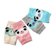 Cartoon Bear Cat Air Conditioned Room Leg Warmers Breathable Baby Boy Toddler Elbow Protector Crawling Knee Pads Baby Accessory