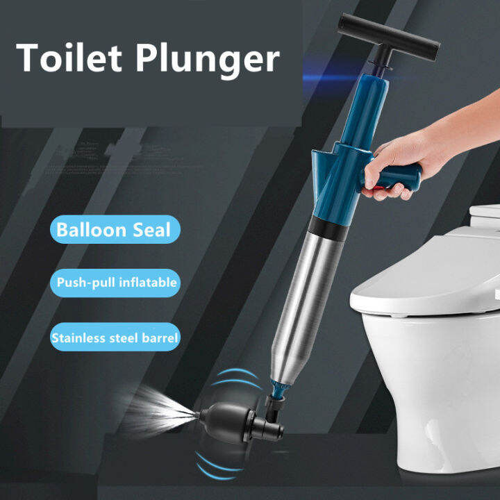 Toilet Plunger Declogging Tools Toilet Air Plunger Drain Unblocker