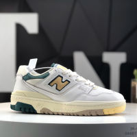 ข้อเสนอที่ จำกัด เวลา New Balance 550 ซีรี่ส์ สีขาว สีเขียวและสีทอง เต็มกล่อง รองเท้าฝึกอบรม รองเท้าผ้าใบสำหรับผู้ชายและรองเท้าวิ่งสำหรับผู้หญิง จัดส่งฟรี / จัดส่งที่รวดเร็ว