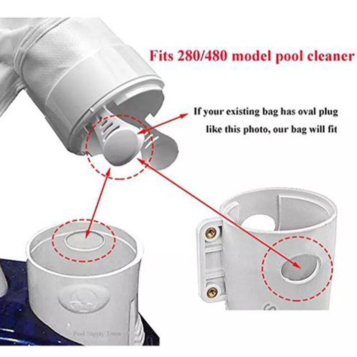 cod-free-cas-quan59258258-1ชิ้นถุงกรองซิปสำหรับ-polaris-280-480เปลี่ยน-alat-kolam-ที่กรองเครื่องมือทำความสะอาดสระว่ายน้ำอย่างหรูหรา