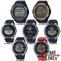 CASIO รุ่น AE-2000W AE-2100W AE-3000W นาฬิกาผู้ชาย DIGITAL กล่องและประกัน 1 ปี AE2000 AE2100 AE3000 AE-2000 AE-2100 AE-3000