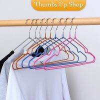 ไม้แขวนเสื้อ ไม้แขวนหุ้มซีลีโคนกันลื่น ราคา 1 ชิ้น Non-slip hanger for 1pcs