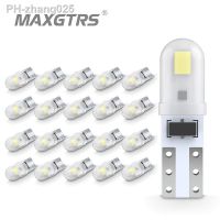 20PCS T5 74 W1.2W W3W Super Bright LED Bulbs Auto Wedge Dashboard Gauge Lamp Car Warning Indicator Instrument Cluster Light