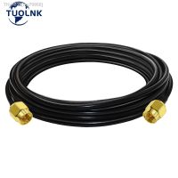 SMA Male to SMA Male Cable RG58 Low Loss Wifi Antenna Extension Cable SMA Male Connector Plug Pigtail Cable 30CM 50CM 1M 5M