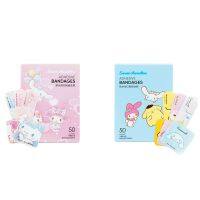 50Pcs/lot Sanrioed Anime Kawaii Kittys Cartoon Pattern Band Aid Waterproof and Breathable Kit Wound Plaster Patches Cute Gift