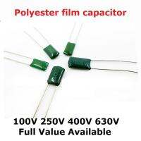 50PCS 100V 2A102J 2A152J 2A222J 2A471J 2A221J 2A331J 330/220/390/470/PF 1.5/2.2/1NF 0.0015UF/22UF  Polyester film capacitor 102