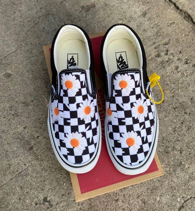 อันดับ1รองเท้าvans-slip-on-checkerboard-สินค้าพร้อมส่งทุกไซส์ที่สำคัญรับประกันของใหม่-100-อุปกรณ์พร้อมกล่อง