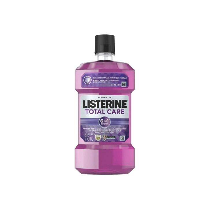Listerine Total Care Anticavity Fluoride Mouthwash (250mL) Lazada PH