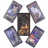 Familiars Tarot Deck เกมกระดานปาร์ตี้ยามว่าง คำทำนายทำนายดวงชะตา Oracle Cards