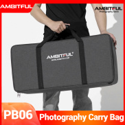 Ambitful PB06 nhiếp ảnh Ánh sáng phòng thu Túi với dây đeo vai Đèn flash
