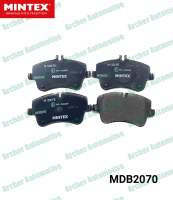 ผ้าเบรก หน้า (brake pad)BENZ C-Class  W203, Coupe 180, 200Kompressor, 240 ปี 2000 - 2006