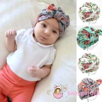 DGE-2017 Newborn Baby Kid Boy Girl Infant Bowknot Hat Toddler Cotton Beanie Hat