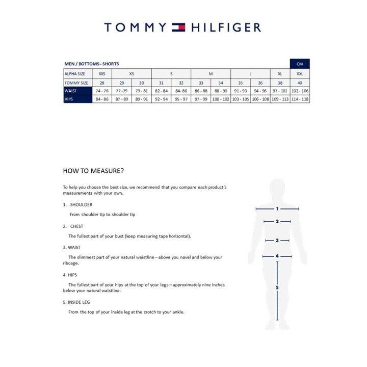 tommy-hilfiger-กางเกงขาสั้นผู้ชาย-รุ่น-dm0dm15971-0ia-สีเหลือง