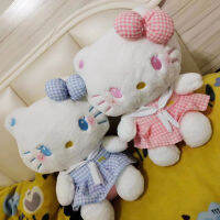 35เซนติเมตร ~ 55เซนติเมตรใหม่ Sanrio Kawayi H Ello K Itty ตุ๊กตาตุ๊กตาของเล่นการ์ตูนน่ารักนุ่มยัดไส้หมอนห้องตกแต่งเด็กของขวัญวันหยุด