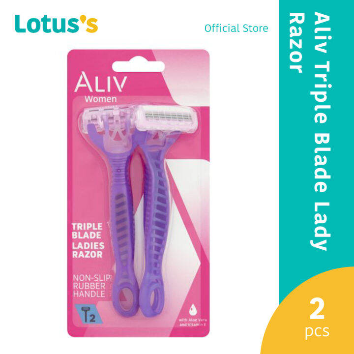 Aliv Triple Blade Lady Razor 2S | Lazada