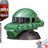 BANDAI GASHAPON EXCEED MODEL ZAKU HEAD 6 MS-06F ZAKU II (METALLIC COLOR VER) โมเดล หัวซาคุ VCA GUNDAM