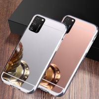 {Taoyitao case} Luxury Plating Mirror Phone Case For OPPO A5 A7 A9 A91 A15 A52 A72 A31 A53 A53S Reno 2 Z 3 5 Find X3 Lite X2 Neo Makeup Cover