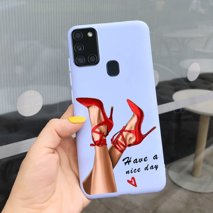 samsung-galaxy-a21sเคสซิลิโคนtpu-candyสำหรับสาวเคสโทรศัพท์samsung-galaxy-a21s-sm-a217f-dsพิมพ์