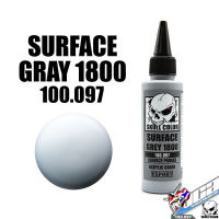 SKULL COLOR 100.097 SURFACE GREY 1800 ACRYLIC 60ML SURFACE PRIMER สีอะครีลิกสำหรับพลาสติก โมเดล VCA GUNDAM