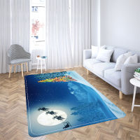 Christmas Tree Entrance Doormat Snow Scene Kitchen Floor Bath Mat Living Room Bedroom Hallway Carpet Welcom Home Docor Rugs