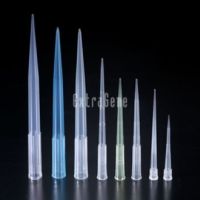 ปิเปต ทิปส์ (Micropipette tips) ชนิดไม่มีฟิลเตอร์ ขนาด 10, 200 และ 1,000 ไมโครลิตร