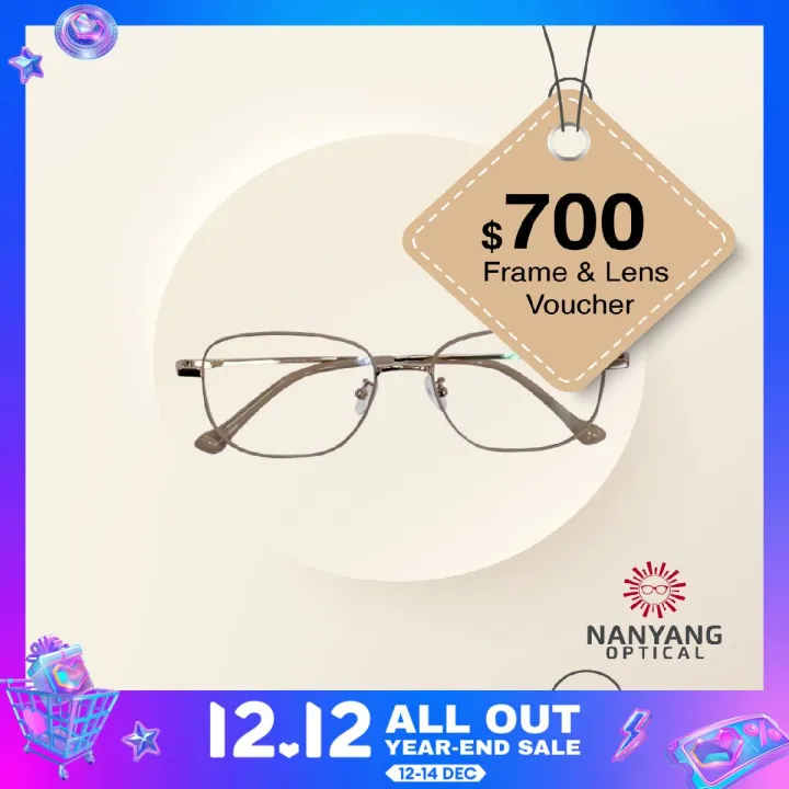 700 Nanyang Optical Frame & Lens voucher Lazada Singapore