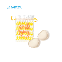 BARREL UP 40 BRA PAD - BEIGE ฟองน้ำเสริมบรา ฟองน้ำเสริมบราชนิดกันน้ำ