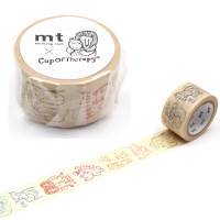 mt CupOfTherapy message MTMATT05 เทปตกแต่ง วาชิเทป ลาย ข้อความ แบรนด์ KAMOI mt masking tape ประเทศญี่ปุ่น