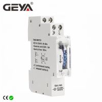 Free Shipping GEYA TB45 Din Rail Mechanical Timer Switch 96 times on/off per Day Time Set Range 15 Mins Timer 110V 220V