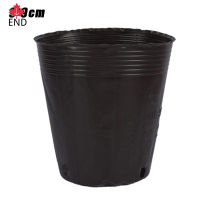 END #50Pcs พลาสติกหนาต้นกล้า Starter กระถางต้นไม้ Nursery Pots สำหรับต้นกล้าการงอก