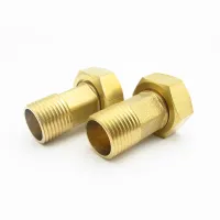 1/2 3/4 1 BSP Male To 3/4 1 1-1/4 BSP Female Thread Brass Pipe Fitting Adapter Coupler Connector For Water Meter