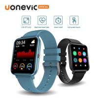 Uonevic Smartwatch DF01 หน้าจอขนาดใหญ่สมาร์ทวอท์ชสำหรับชายสนับสนุนการคำนวณแคลอรี่SMS PushสำหรับAndroid IOS PK P8 Smartwatch