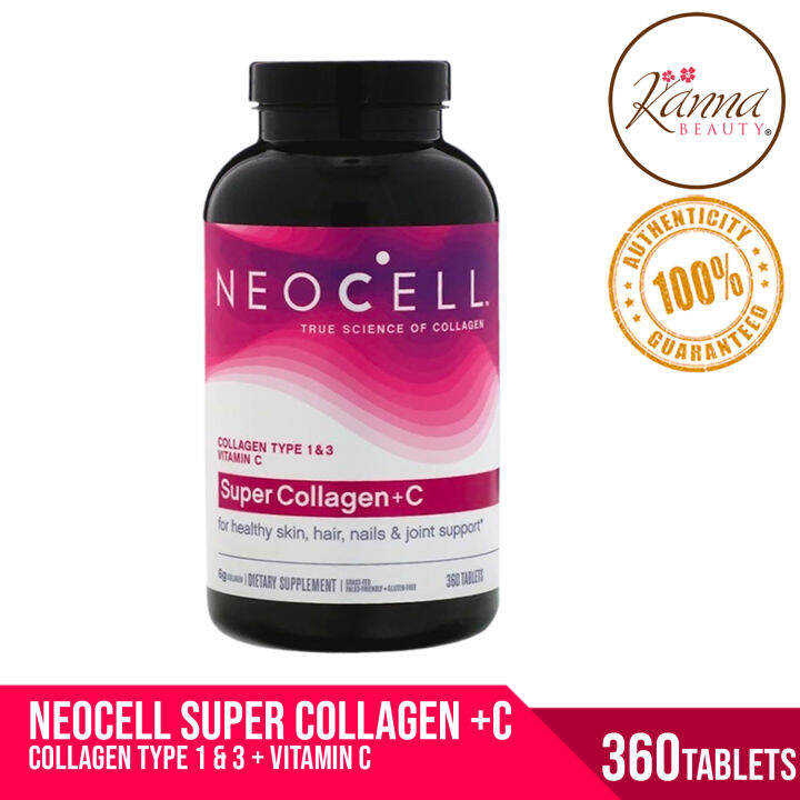 Neocell Super Collagen + C Type 1 And 3 360 Tablets (packaging Seal 