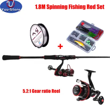 Buy Fishing Rod Carbon Fiber Set 2 Section online